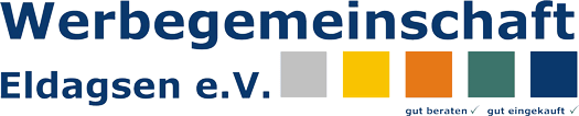Banner mit Text: Werbegemeinschaft Eldagsen